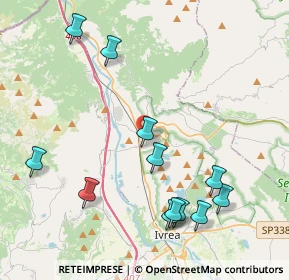 Mappa Via Marini, 10013 Borgofranco d'Ivrea TO, Italia (4.63)