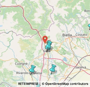 Mappa Via Mombarone, 10013 Borgofranco d'Ivrea TO, Italia (30.61182)