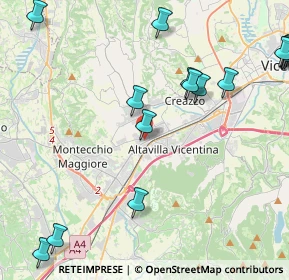 Mappa Via Corte Tomasi, 36077 Altavilla Vicentina VI, Italia (5.91882)