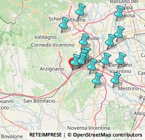 Mappa Via Corte Tomasi, 36077 Altavilla Vicentina VI, Italia (13.252)