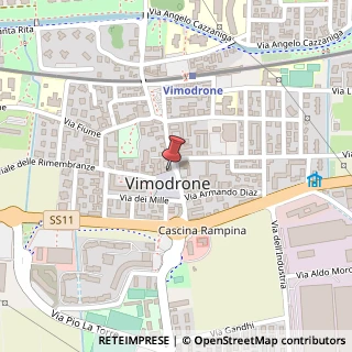 Mappa Via Sant'Ambrogio, 8, 20090 Vimodrone, Milano (Lombardia)