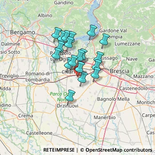 Mappa 25030 Castrezzato BS, Italia (10.42105)