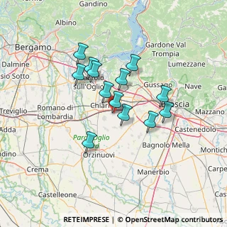 Mappa 25030 Castrezzato BS, Italia (10.86154)