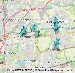 Mappa SPexSS11, 20096 Pioltello MI, Italia (1.61833)