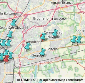 Mappa SPexSS11, 20096 Pioltello MI, Italia (6.4505)