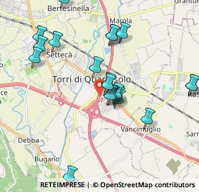 Mappa A31, 36040 Torri di Quartesolo VI, Italia (1.9185)