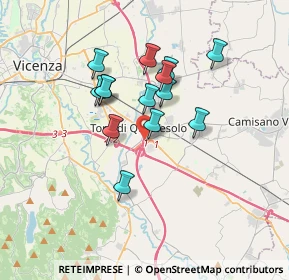 Mappa A31, 36040 Torri di Quartesolo VI, Italia (2.80857)