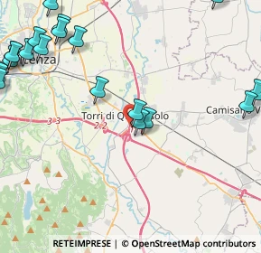 Mappa A31, 36040 Torri di Quartesolo VI, Italia (6.18)