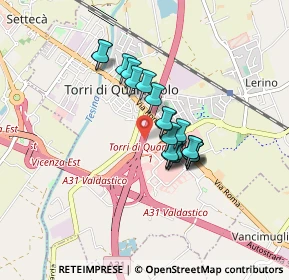 Mappa A31, 36040 Torri di Quartesolo VI, Italia (0.595)