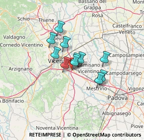 Mappa A31, 36040 Torri di Quartesolo VI, Italia (8.56636)