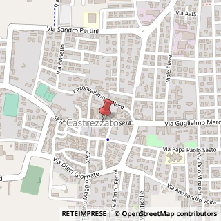 Mappa Via A. Torri, 8, 25030 Castrezzato, Brescia (Lombardia)