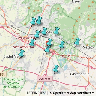 Mappa Via della Volta, 25100 Brescia BS, Italia (3.25692)