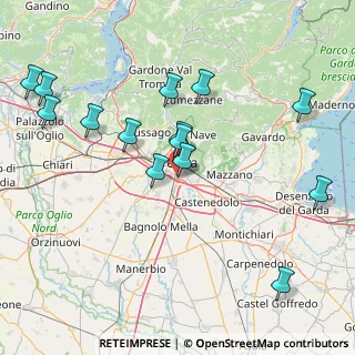 Mappa Via della Volta, 25100 Brescia BS, Italia (17.53286)