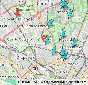 Mappa Via Privata Pozzuoli, 20161 Milano MI, Italia (2.20364)