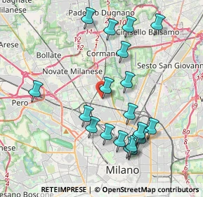 Mappa Via Privata Pozzuoli, 20161 Milano MI, Italia (4.059)