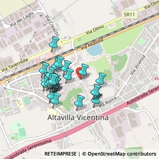 Mappa Via Tovo, 36077 Altavilla Vicentina VI, Italia (0.38077)