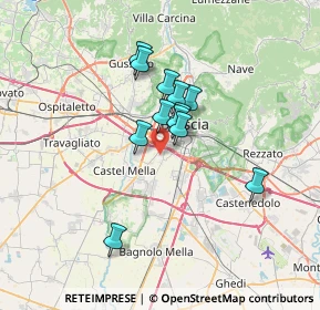 Mappa Traversa Dodicesima Villaggio Sereno, 25125 Brescia BS, Italia (4.97)