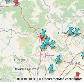 Mappa Via delle Chiese, 10013 Borgofranco d'Ivrea TO, Italia (19.88714)