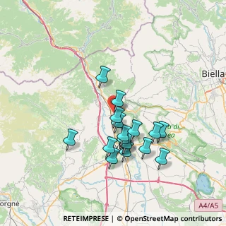 Mappa Via delle Chiese, 10013 Borgofranco d'Ivrea TO, Italia (6.30235)