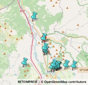 Mappa Vicolo dei Pescatori, 10013 Borgofranco d'Ivrea TO, Italia (4.39929)