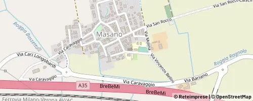 Mappa Caravaggio