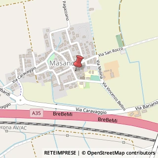 Mappa Via Gian Battista Rubini, 4, 24043 Caravaggio, Bergamo (Lombardia)