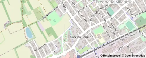 Mappa Pregnana Milanese