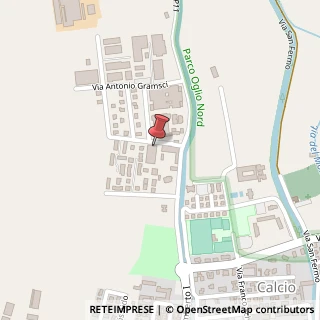 Mappa Via Enrico Fermi, 7, 24054 Calcio, Bergamo (Lombardia)