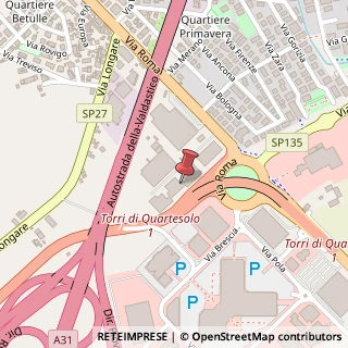 Mappa Via Savona, 110, 36040 Torri di Quartesolo, Vicenza (Veneto)