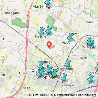 Mappa Via Frassinelli, 30030 Martellago VE, Italia (2.79889)