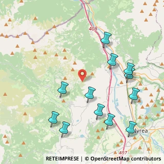 Mappa Via Acquarossa, 10080 Vico Canavese TO, Italia (4.74)