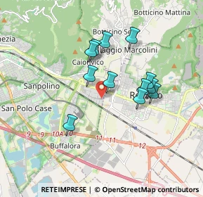 Mappa Via Bormioli, 25135 Brescia BS, Italia (1.48917)