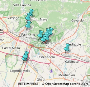 Mappa Via Bormioli, 25135 Brescia BS, Italia (5.68909)