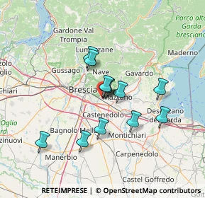 Mappa Via Bormioli, 25135 Brescia BS, Italia (10.84333)