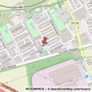 Mappa Via Carpaccio, 25, 25124 Brescia, Brescia (Lombardia)