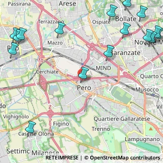 Mappa Piazzale Unità d'Italia, 20016 Pero MI, Italia (3.50125)