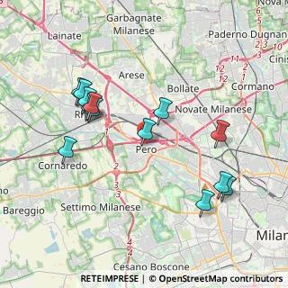 Mappa Piazzale Unità d'Italia, 20016 Pero MI, Italia (3.97692)