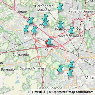 Mappa Piazzale Unità d'Italia, 20016 Pero MI, Italia (4.48083)