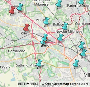 Mappa Piazzale Unità d'Italia, 20016 Pero MI, Italia (4.82929)