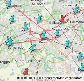 Mappa Piazzale Unità d'Italia, 20016 Pero MI, Italia (6.244)