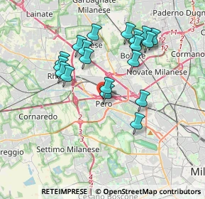 Mappa Piazzale Unità d'Italia, 20016 Pero MI, Italia (3.41632)