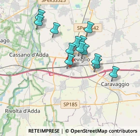 Mappa Via Blancanuca, 24047 Treviglio BG, Italia (2.92077)