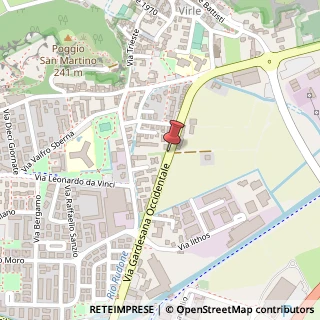 Mappa Via gardesana 58, 25086 Rezzato, Brescia (Lombardia)