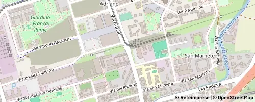 Mappa Milan