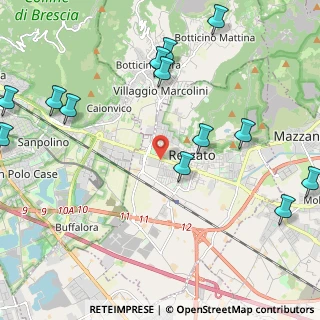 Mappa Via Giovanni Amendola, 25086 Rezzato BS, Italia (2.79846)