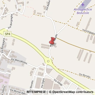 Mappa Via Borello, 8, 25081 Bedizzole, Brescia (Lombardia)
