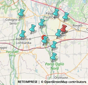 Mappa Via Umberto I, 24054 Calcio BG, Italia (6.7675)
