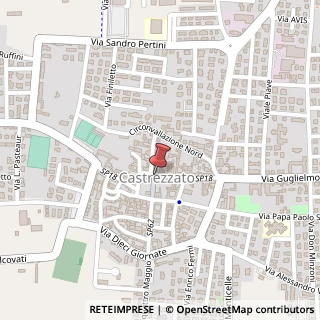 Mappa Piazza Santa Maria degli Angeli, 2, 25030 Castrezzato BS, Italia, 25030 Castrezzato, Brescia (Lombardia)