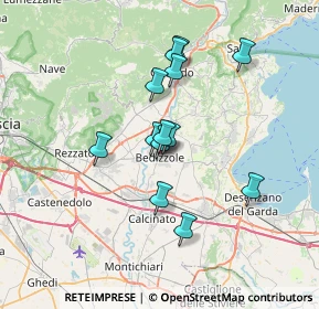 Mappa Via Montescantino, 25081 Bedizzole BS, Italia (5.57385)