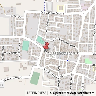 Mappa Via G. Pascoli, 2, 25030 Castrezzato, Brescia (Lombardia)
